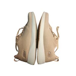 Womens‎ Pink Skechers BOBS Sport Memory Foam Lace Up Trainer size 10